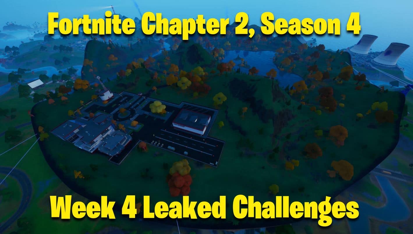 Fortnite Chapter 2, Season 4 Week 4 Leaked Challenges