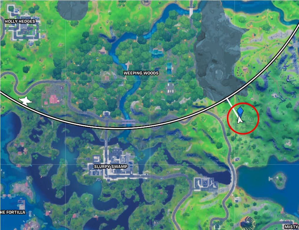 Fortnite Secret Mission - The Event of the Year Free XP Map Location