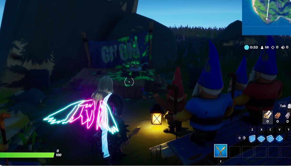 Fortnite Secret Quest - Gnom Talk Free XP