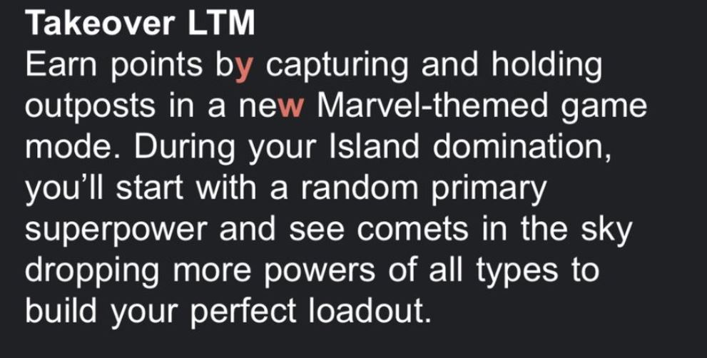 Fortnite takeover ltm