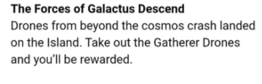 Gatherer Drones Fortnite