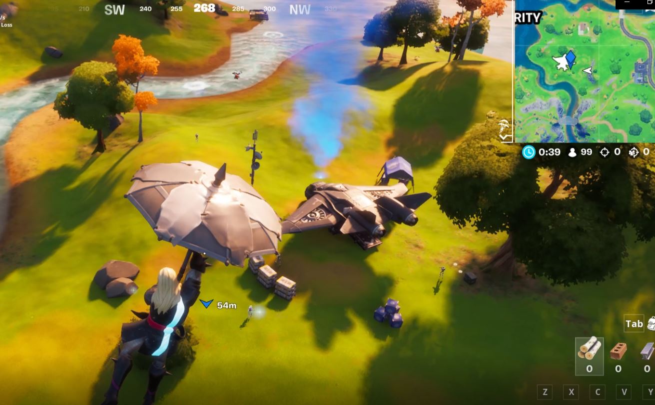Quinjet Patrol Site Fortnite