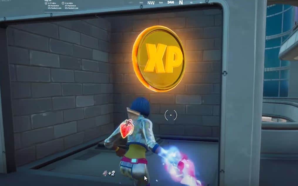 week 4 Fortnite gold xp coin
