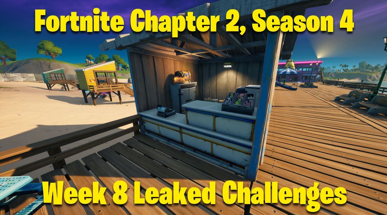 Fortnite Season 4 Week 8 Challenges Leaked