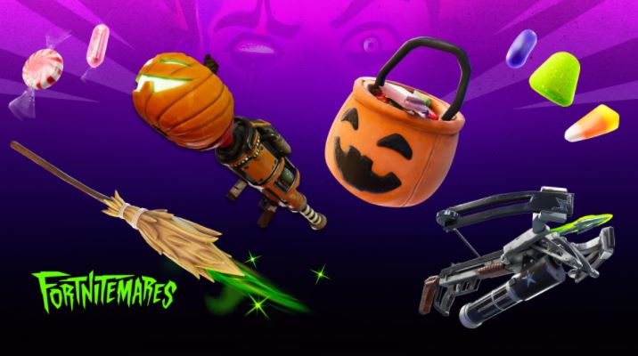 Fortnite Witch Broom and Candy