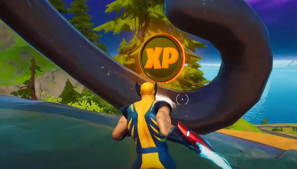 Fortnite week 8 coin xp coin season 4 location
