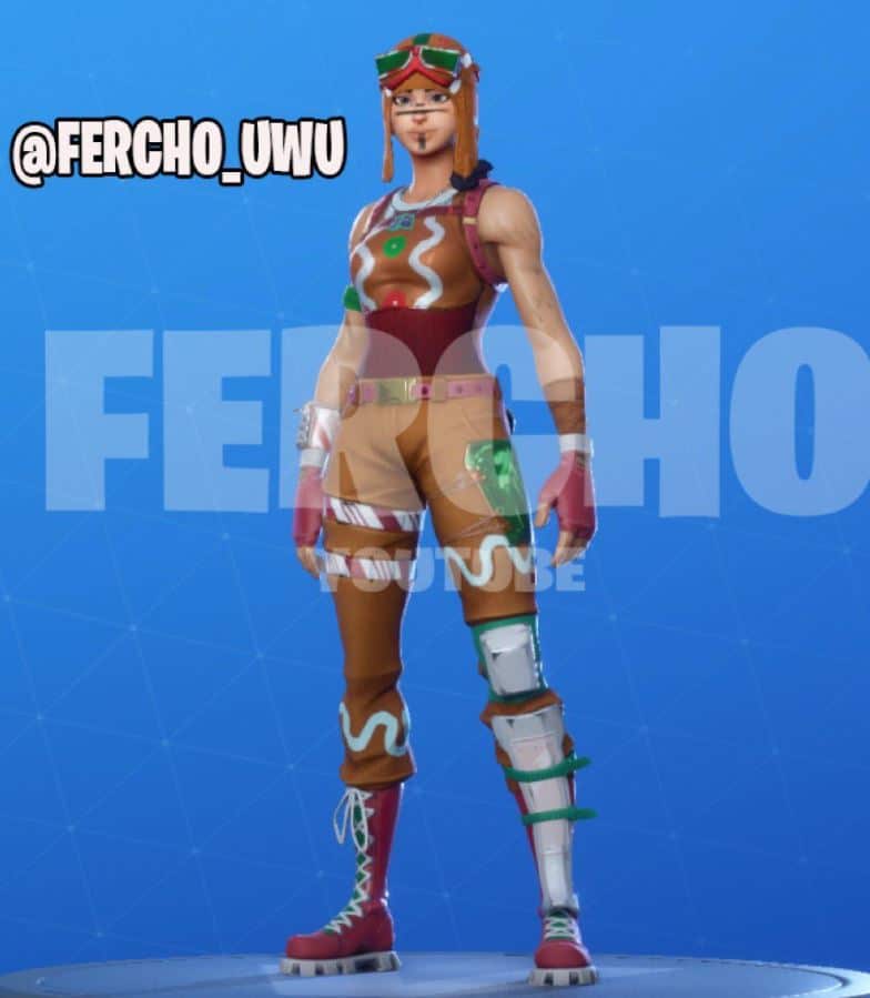 Ginger Renegade Raider Fortnite Skin