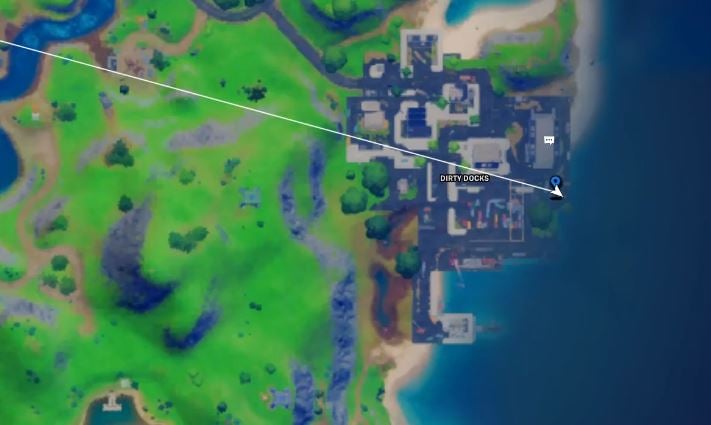 Dirty Docks Car Part Location Fortnite