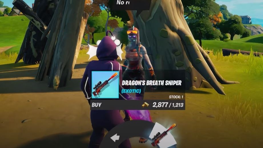 Dragon's Breath Sniper Fortnite
