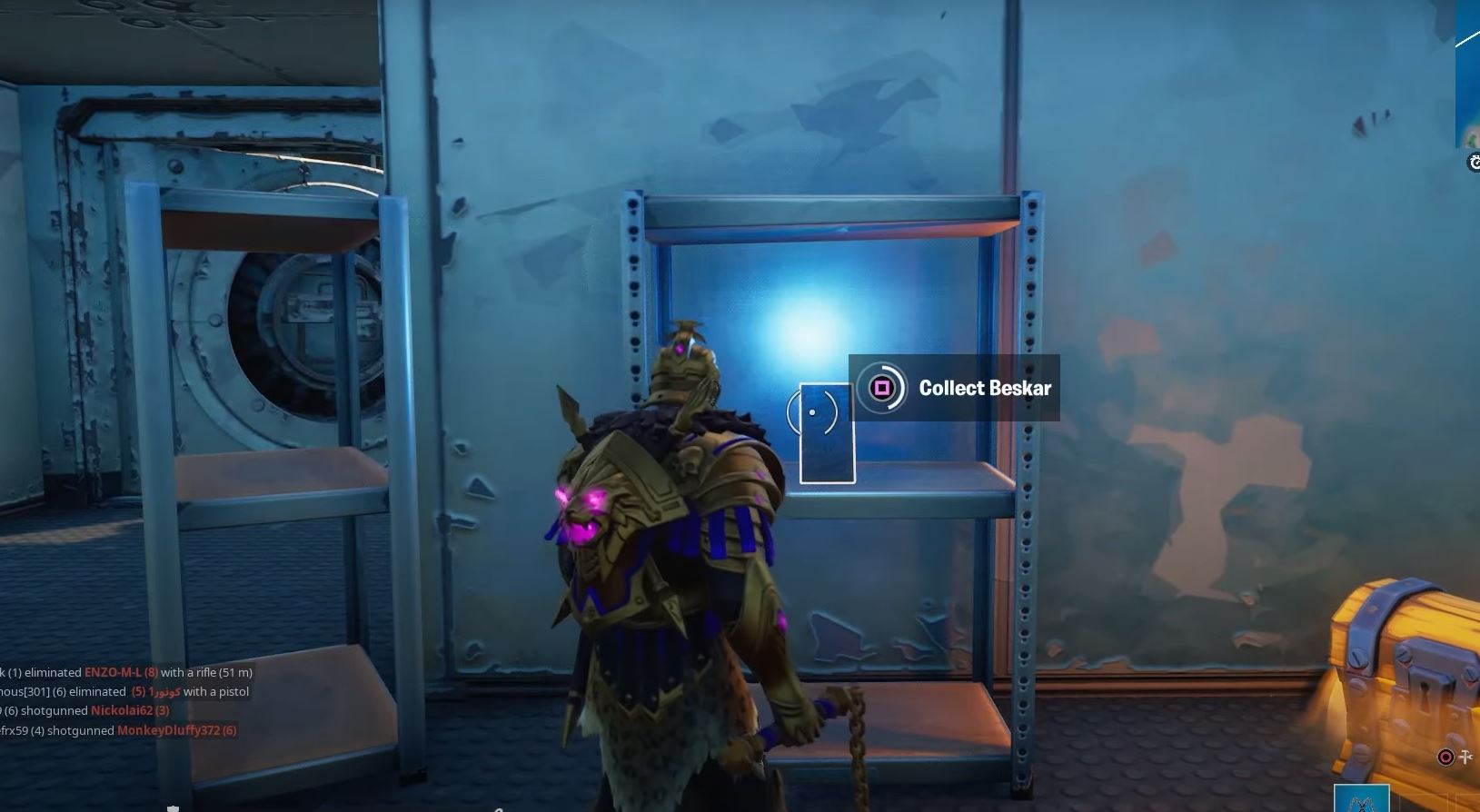 Find Beskar Steel Deep In the Belly of the Shark