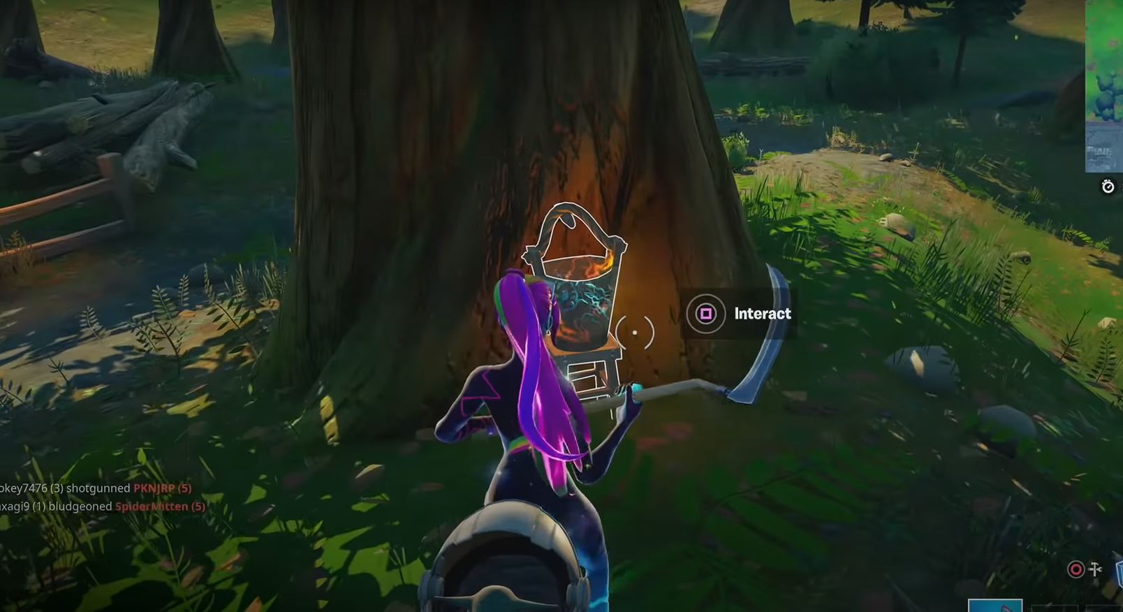 Fortnite collect maple syrup buckets