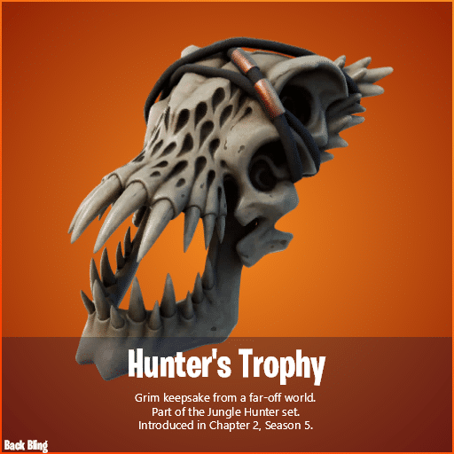 Fortnite Predator Back Bling Leaked