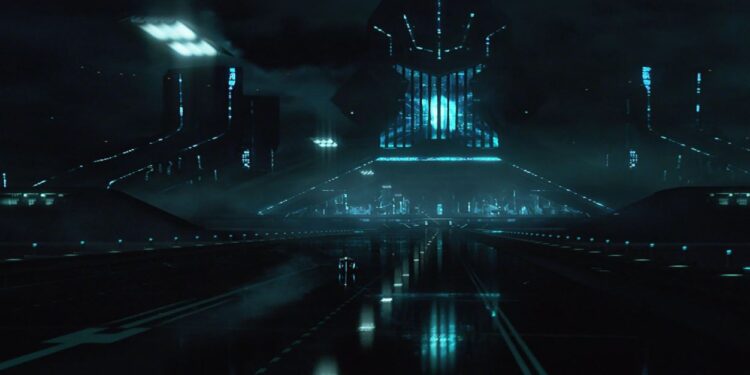 Tron Fortnite Portal