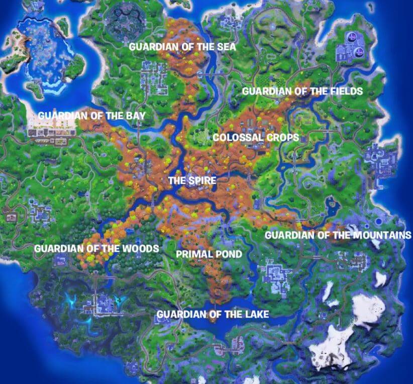 Fortnite season 6 map