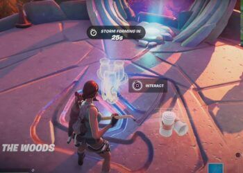 Fortnite - Where to Play the Spire's Message at a Guardian Outpost Location