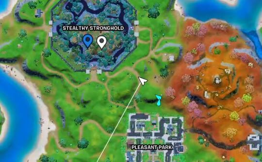 Lara Croft Fortnite Location