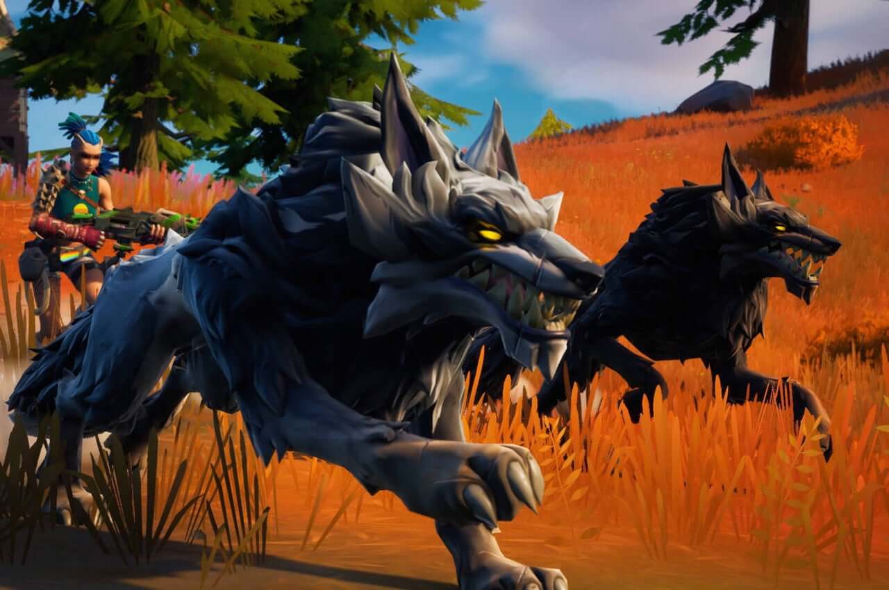 fortnite wolves