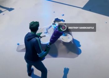 Destroy Sandcastle Fortnite