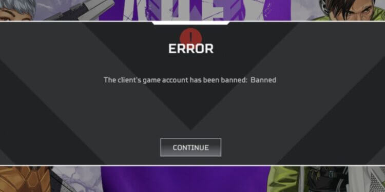 Apex Banned Accounts