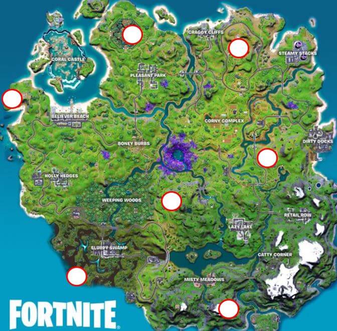 Body Scanners Fortnite Location