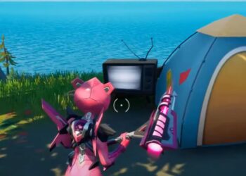 Destroy spooky tv sets Fortnite