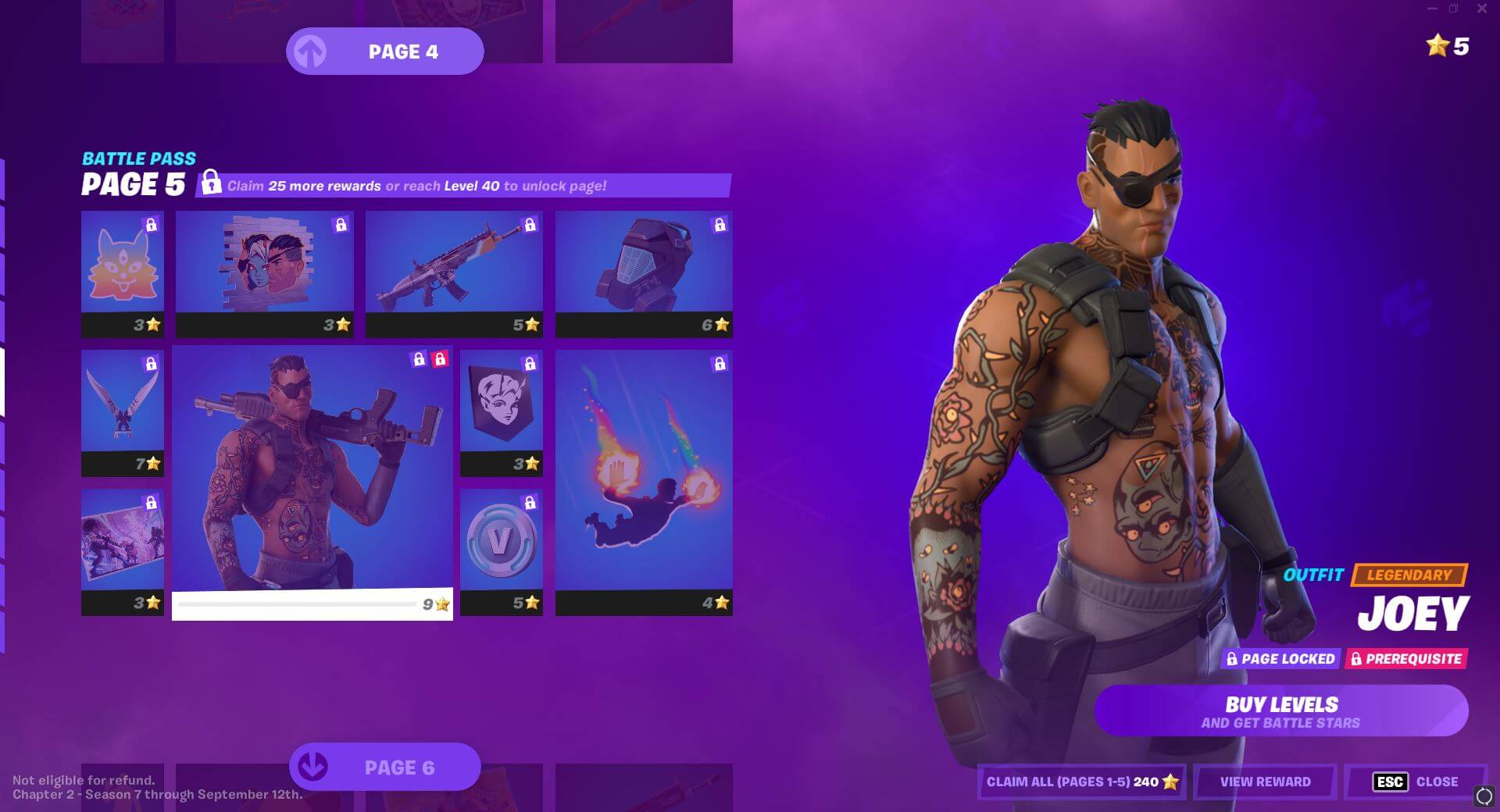 Fortnite Chapter 2 Season 7 Battle Pass Rewards - Page 5
