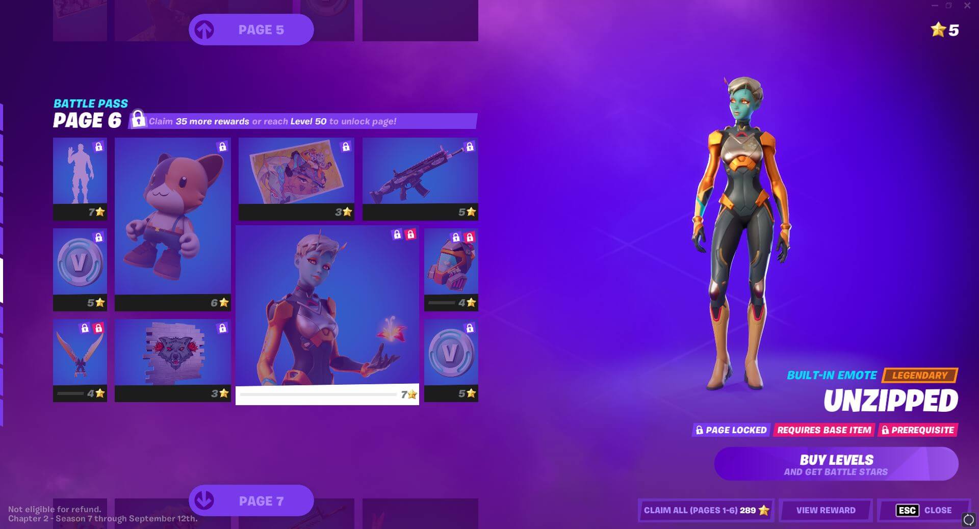Fortnite Chapter 2 Season 7 Battle Pass Rewards - Page 6