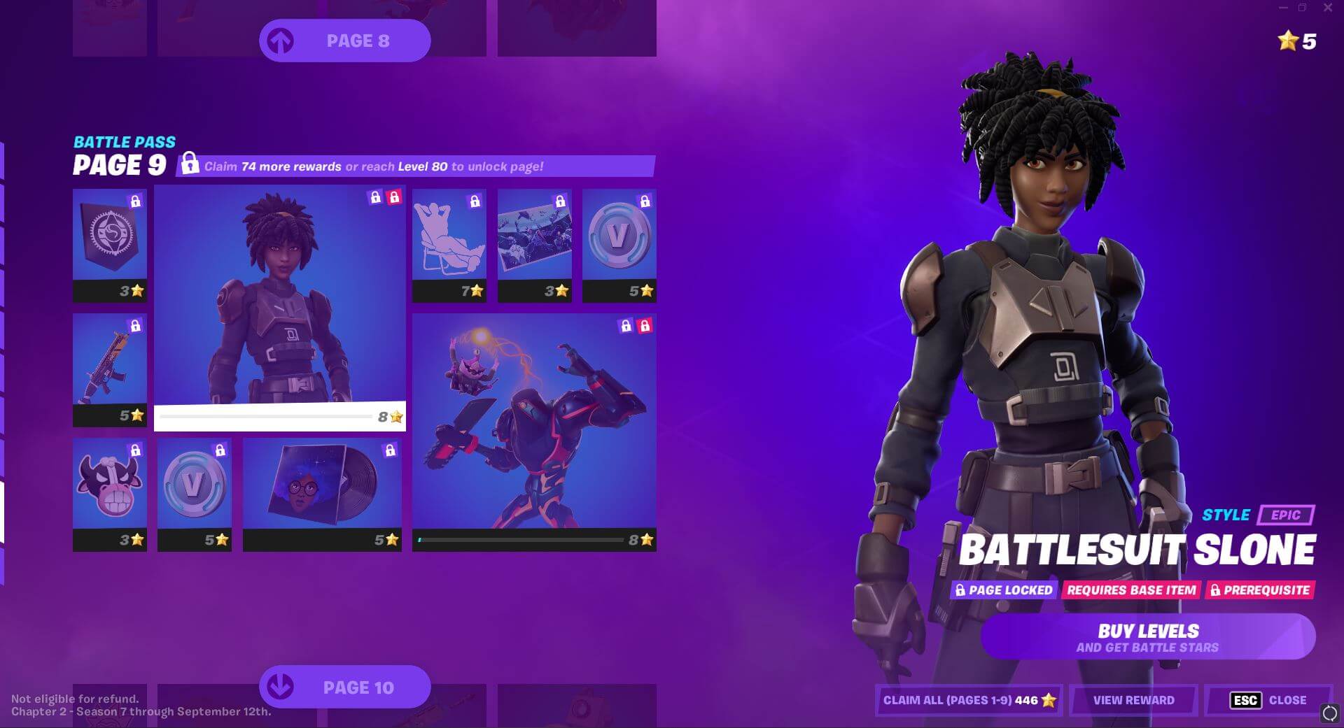 Fortnite Chapter 2 Season 7 Battle Pass Rewards - Page 9