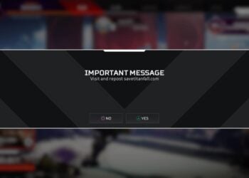 Apex Legends Save Titanfall Message