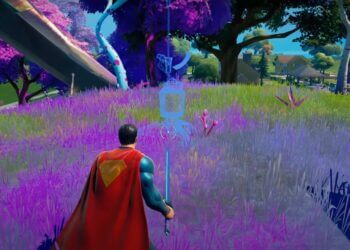 Fortnite Scanner in Alien Biome