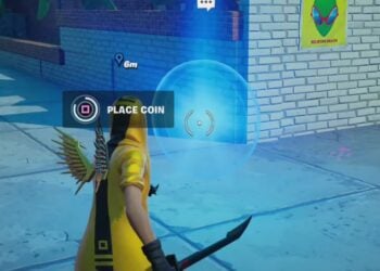Place Coins around the map Fortnite