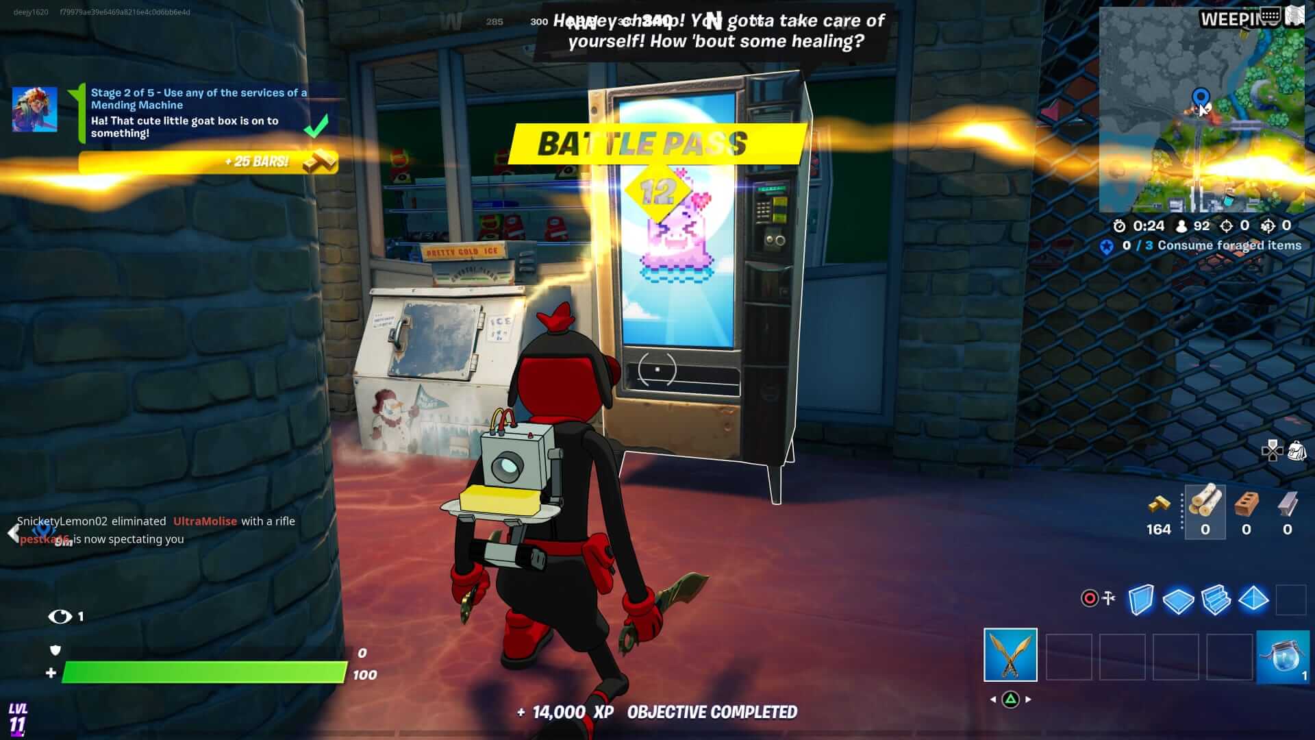 Fortnite Mending Machine