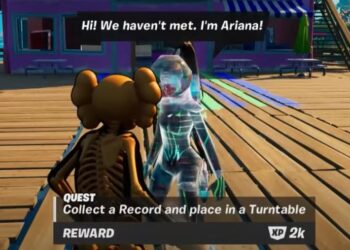 Space Ariana Grande Fortnite