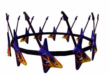 Crown of Electrifying Guitars