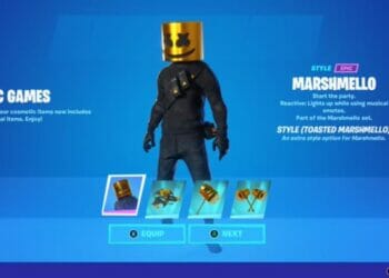 New Gold & Black Marshmello Fortnite Skin In Today’s Item Shop – Toasted Marshmello (December 14/15)