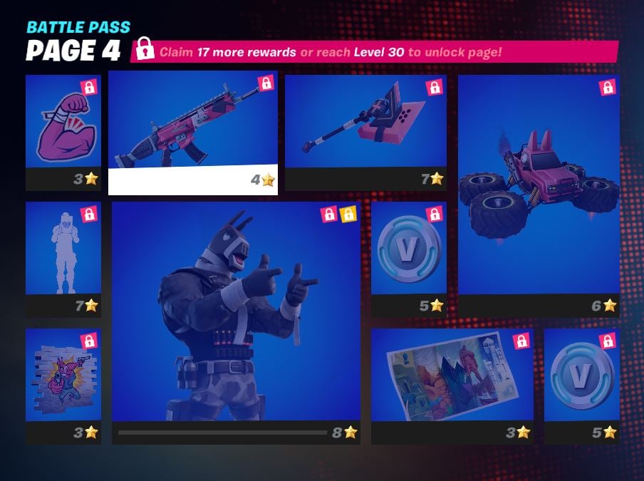 Fortnite Chapter 3, Season 1 Battle Pass - Page 4