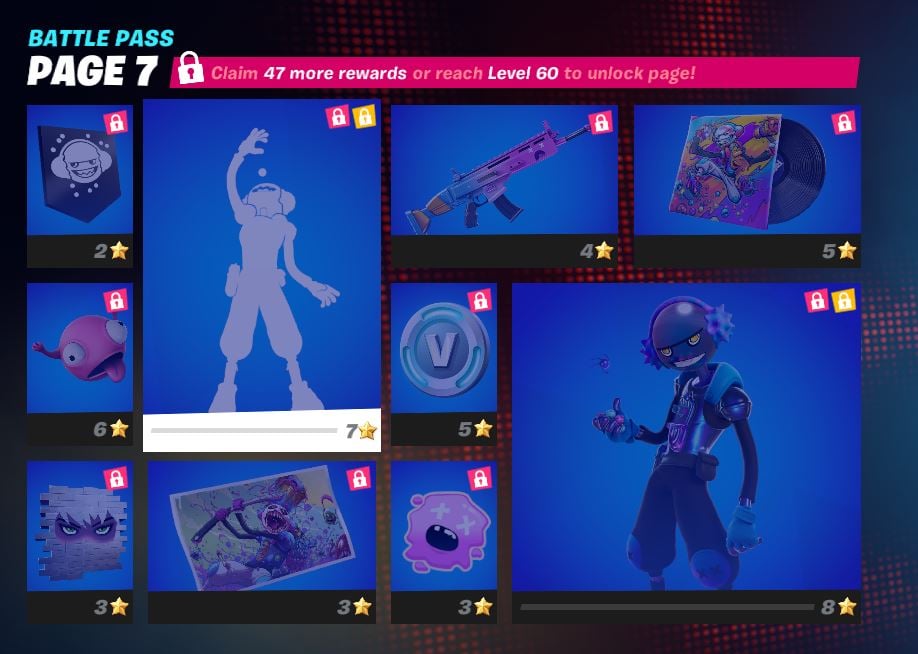 Fortnite Chapter 3, Season 1 Battle Pass - Page 7
