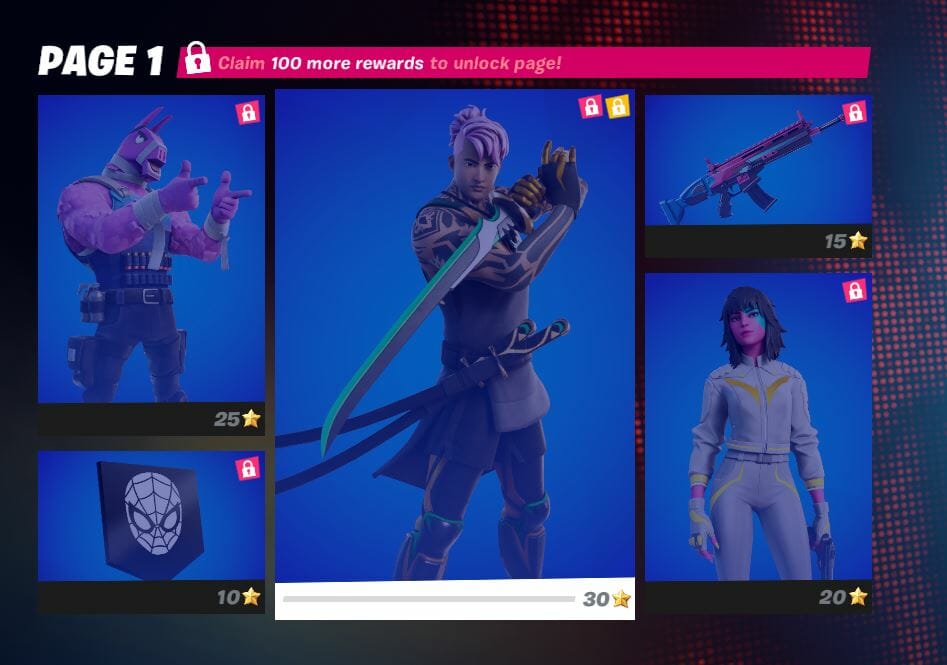 Fortnite Chapter 3, Season 1 Bonus Rewards - Page 1