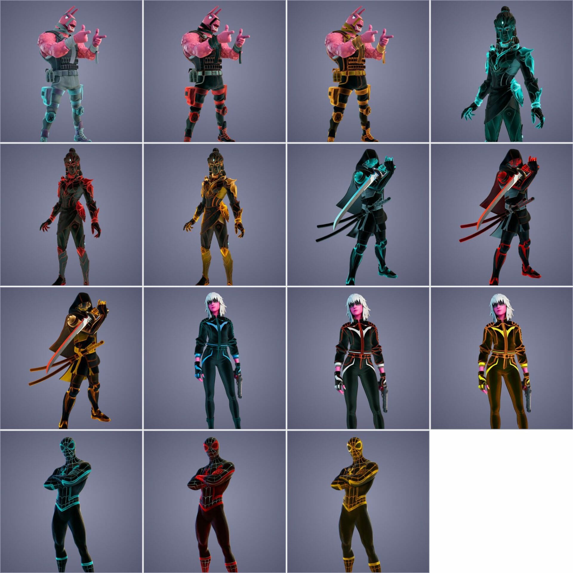 Fortnite Chapter 3, Season 1 Super Styles Leaked