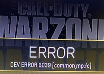 How to Fix Warzone Dev Error 6039 – PS4, PS5, Xbox & PC