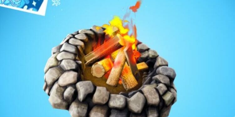 Light a campfire while having icy feet