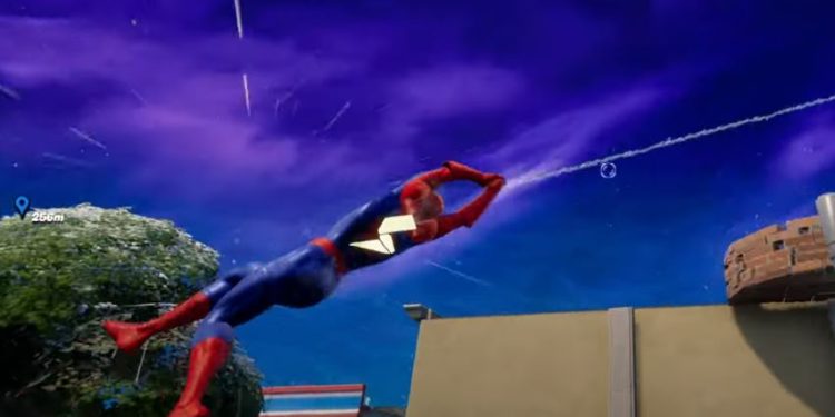 Where is the Spider Man Mythic in Fortnite Location