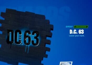DC 63 Fortnite Spray