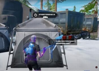 Fortnite Challenge Claim Abandoned Tent