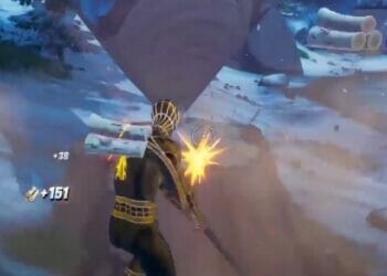 Fortnite - Destroy Timber Pine Stumps