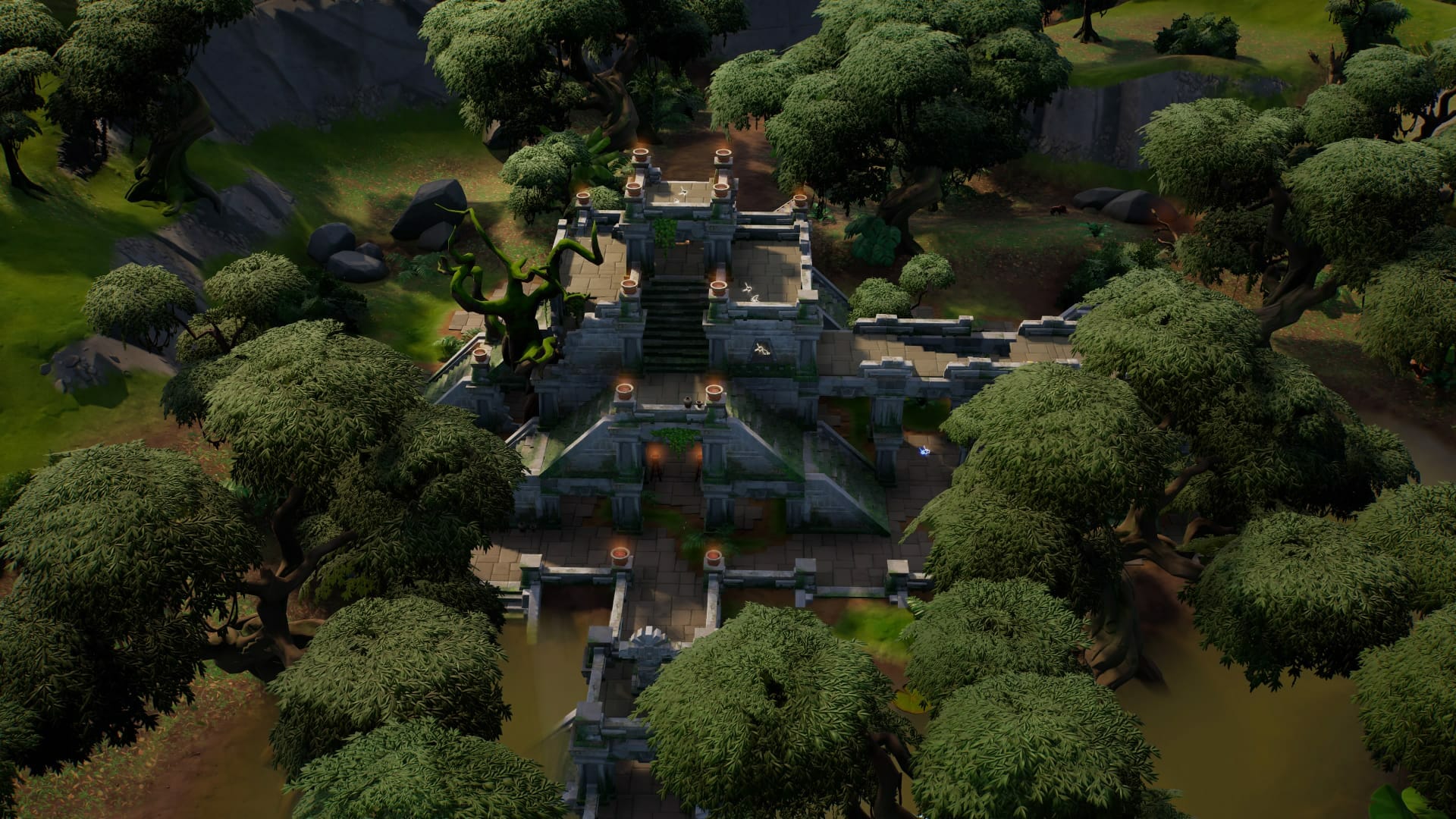 Fortnite Tumbledown Temple Landmark
