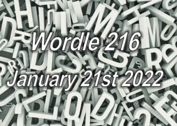 Wordle 216