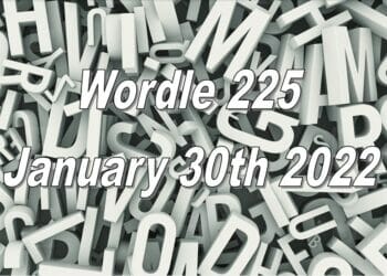 Wordle 225