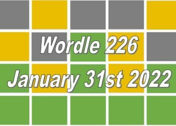 Wordle 226