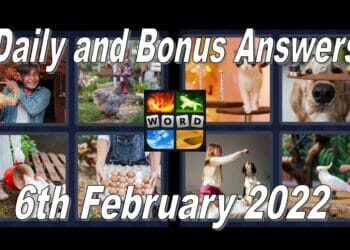 4 Pics 1 Word Daily & Bonus Answer – February 6th 2022 Solution